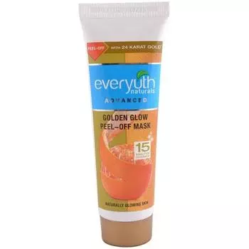 Маска-пленка Everyuth Naturals Golden Glow Peel Off, бутылка 90 г