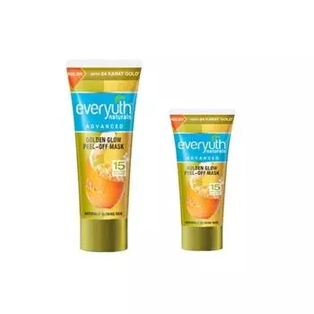 Маска-пленка Everyuth Naturals Golden Glow Peel Off Mask 50 г + Маска-пленка Golden Glow Peel Off Mask, 90 г
