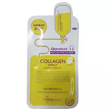 Маска-пленка Mediheal Collagen Impact Essential Mask Sheet EX, 10 листов, 1 шт.