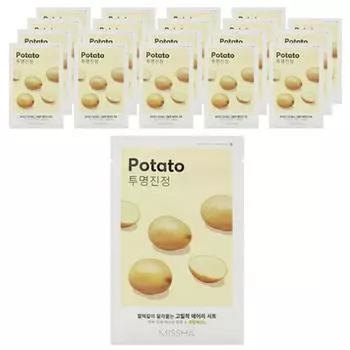Маска-пленка Missha Airy Adhesive, картофель, 1 упаковка, 20 шт.