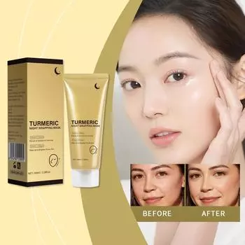 Маска-пленка - питает тусклую неровную кожу с помощью гидролизованного коллагена для сияния кожи и повышения ее эластичности One Size