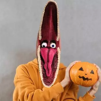 Маска призрака жука на всю голову латексная маска на Хэллоуин маска для косплея Барбара и Адам A