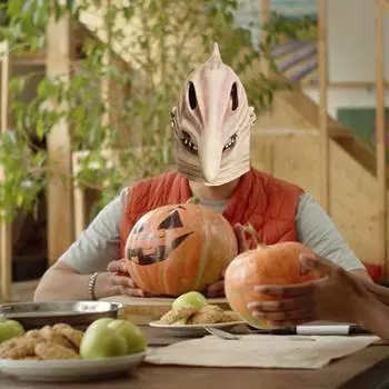 Маска призрака жука Yousheng, латексная маска на всю голову, маска для косплея на Хэллоуин, маска ужасов Барбары и Адама для костюмированной вечеринки A