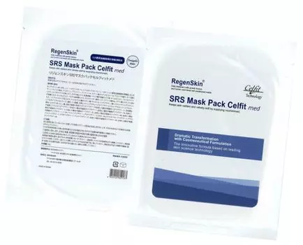 Маска Regenkin SRS Pack Cellfit Med 5 листов (мед)
