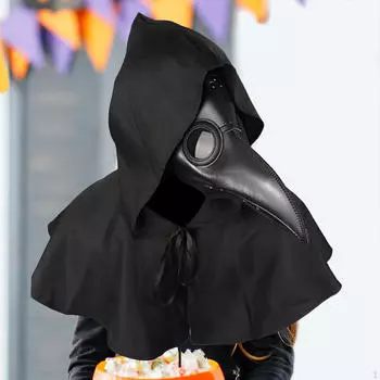 Маска с длинным носом птицы, декоративная, в стиле стимпанк для тематической вечеринки на Хэллоуин для взрослых 3 in 1 Sets