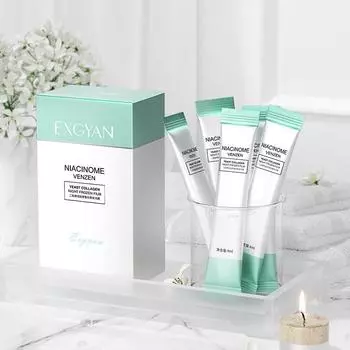 Маска с коллагеном Bifida Yeast, увлажняющая и сужающая поры, маска для сна, одноразовая ночная желейная маска