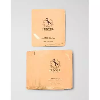 Маска с конским маслом Eunyul Edition, упаковка 30 листов