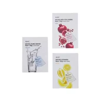 Маска с микронасадкой AHC 10 шт., 3 шт. (Выбрать 1) 10 Pure Water Masks