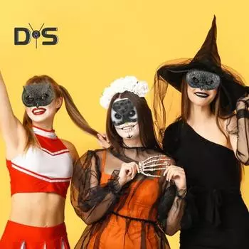 Маска совы Реалистичная полузакрытая маска совы Удобная в носке маска с резинками для костюмированных вечеринок на Хэллоуин серебряный