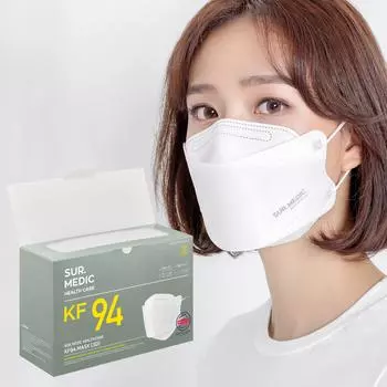 МАСКА Sur.Medic Health Care KF94 (3D) Большой размер 50 шт.