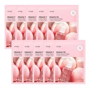 Маска-сыворотка с ниацином Peach 70 (25 г х 10 листов)