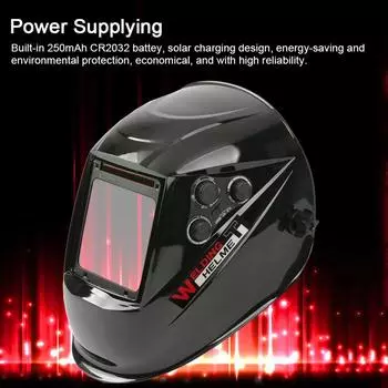 Маска True Color Очки Сварочное оборудование Автоматически затемняющийся припой Хамелеон Пайка Автоматическая повязка на голову Сварочный шлем Кепка чёрный