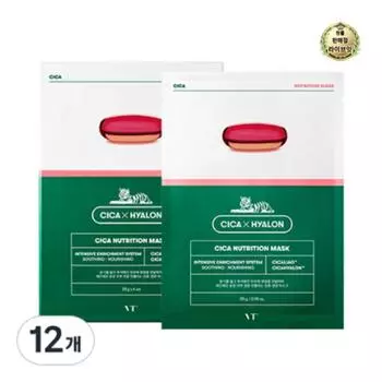Маска VT Cosmetics Cica Nutrition Mask 28 мл, 1 упаковка, 48 штук