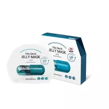 Маска-желе Banobagi Vitagenic Cica 30 мл, 10 листов, 1 шт.