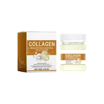 Маска-желе для лица Коллагеновая желеобразная маска Уход за кожей лица Желеобразная маска Пудра Натуральный гель Увлажняющая увлажняющая маска коллаген белый