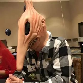 Маскарадная маска на Хэллоуин Жук-призрак Барбара Адам Мейтленд Латексная маска Маска на всю голову A