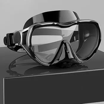 Маски для дайвинга HD для мужчин и женщин Профессиональная маска для дайвинга с защитой от запотевания для взрослых с углом обзора 180° Аксессуары для дайвинга