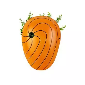 Маски для косплея японского аниме Акацуки Обито Мадара ниндзя Тоби Учиха аксессуары для косплея ПВХ маска Хэллоуин вечерние 01-red