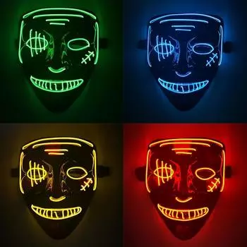 Маски-реквизиты, светящиеся в темноте жуткий костюм для косплея