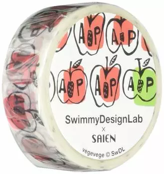 Masking tape Apple 15mm7m UR-0119