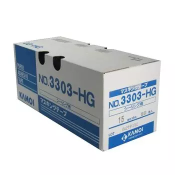 Маскирующая лента Kamoi для герметизации 15 мм x 18 м 80 рулонов № 3303-HG [Лента для отверждения] светло-синий