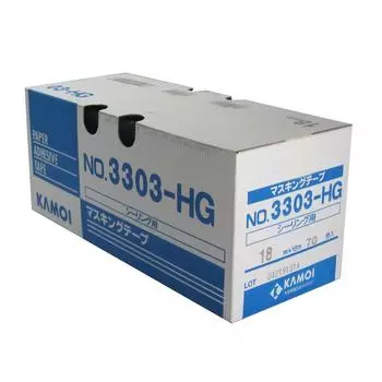 Маскирующая лента Kamoi для герметизации 18 мм x 18 м 70 рулонов № 3303-HG [Лента для отверждения]