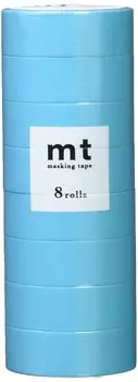 Маскирующая лента Kamoi Kakoshi mt 8P Ширина 15 мм x 7 м 192 Вода MT08P192R