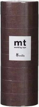 Маскирующая лента Kamoi Kakoshi mt 8P Ширина 15 мм x 7 м 519 Серо-красный MT08P519