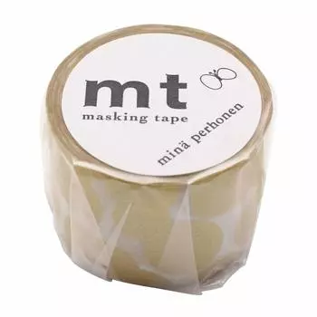 Маскирующая лента Kamoi Kakoshi mt Minapelhonen soda MTMINA32 water gold 35 мм10 м