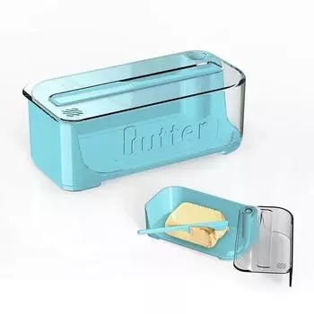 Масленка для резки сыра, контейнер для хранения масла, кухонная коробка с крышками белый