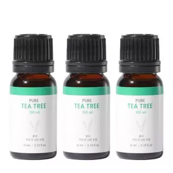 Масло чайного дерева Pure K Pure Tea Tree 100, 10 мл, 3 шт.