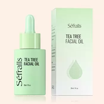 Масло чайного дерева Sfralls 30 мл Увлажняющее масло для лица Масло для массажа Растительный экстракт прозрачный