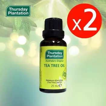 Масло чайного дерева Thursday Plantation 25 мл x 2, 25 мл, 2 шт.
