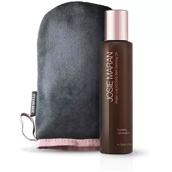 Масло для автозагара с жидким золотом от Josie Maran Argan - интенсивно питает, быстро впитывается, мгновенно придает сияние129 мл/4,3 унции.