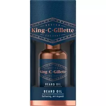 Масло для бороды King C Gillette 30 мл, 1 шт.