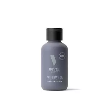 Масло для бритья для мужчин, уход за бородой от Bevel Shaving Cream Alternative Castor and Olive Oil Helps, 2 унции