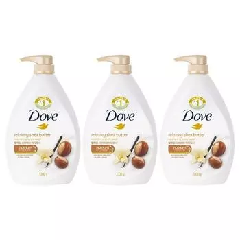 Масло для душа Dove Share, 1л, 3 корейских косметики