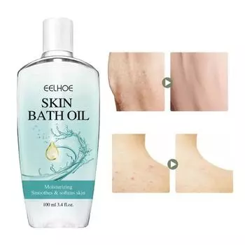 Масло для душа, натуральные ингредиенты, многоцелевое, без запаха, нежное, долговечное, питательное масло для ванн для женщин 100ML