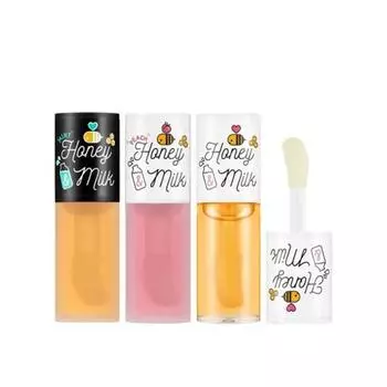 Масло для губ A PIEU Honey&Milk 5 г P000DYRT - Lip Oil