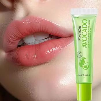 Масло для губ Avocado Vaseline Anti-suaching Lip Oil Бальзам для губ на осень и зиму Увлажнение и удаление омертвевшей кожи 15ml