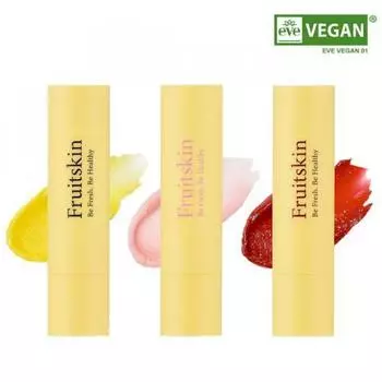 Масло для губ Fruitskin Vegan, 3 вида Purutskin Vegan Tangerine Lip Butter