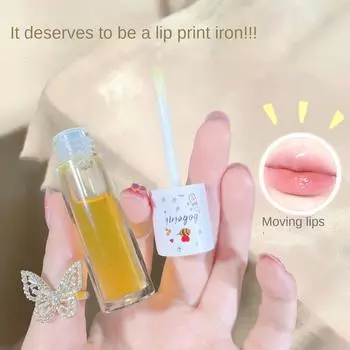 Масло для губ «Медовая пчела», осенний бальзам для ухода за губами, увлажняющий крем для губ, восстанавливающее сухое, потрескавшееся, пилинговое масло для губ для мужчин и женщин 3g/ml