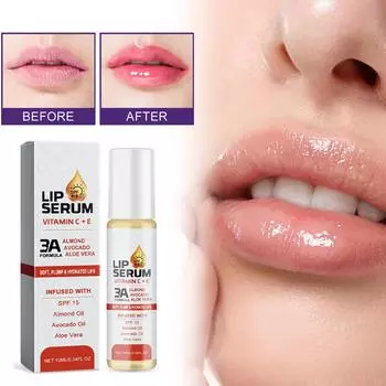 Масло для губ Осветляет кожу губ, Увлажняет губы, Длительное увлажнение, Улучшает линии губ, Мягкие ингредиенты 10 мл One Size