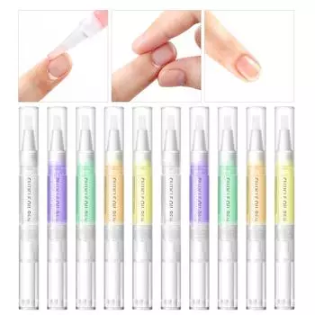 Масло для кутикулы, инструменты для ухода за ногтями, восстанавливающее масло для кутикулы, питание, ручка для ремонта краев ногтей, натуральное масло для маникюра, смягчающая ручка