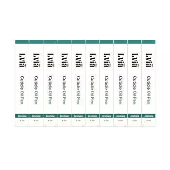 Масло для кутикулы Lvia, карандаш Jasmine 3 мл*10 шт.