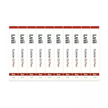 Масло для кутикулы Lvia Pen Rose 3 мл*10 шт.