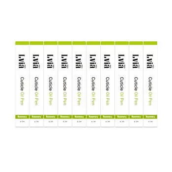 Масло для кутикулы Lvia, ручка с розмарином, 3 мл*10 шт.