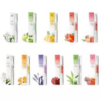 Масло для кутикулы ногтей, 5 шт., быстро впитывающееся увлажняющее средство, питательное масло для сухих поврежденных ногтей для маникюра и педикюра дома или в салоне One Size жасмин