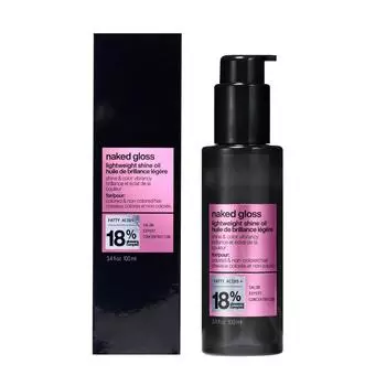 Масло для лечения волос Нежный уход Питательное Увлажняющее Уменьшающее сухость 100 мл One Size чёрный