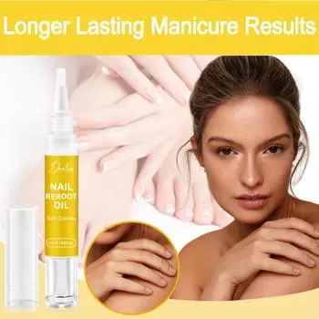 Масло для ногтей Nail Reboot Oil — более стойкий результат маникюра — увлажняет, питает и смягчает кутикулу — подходит для всех типов кожи
